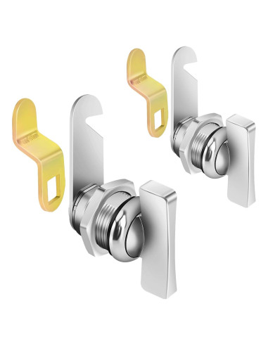 Cerraduras de Gabinete Sartatue 7/8" Sin Llave 2 Pcs