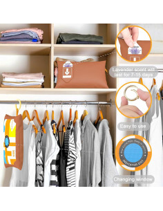 4 Paquetes de Deshidratante unuaST 500g Gel de Silica Recargable 2