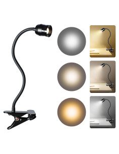 Luz de Lectura LED TraLiGu con Clip y Cuello de Ganso 10W