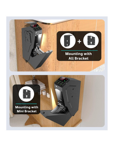 Caja Fuerte para Pistolas QINGENO QG8002E con Teclado y Llave