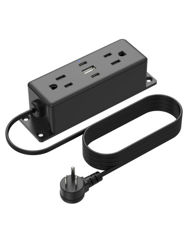 Regleta de Montaje en Pared CCCEI 1.83m con Puertos USB-C