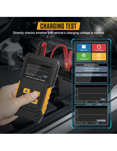 Probador de Batería de Coche LINXINO BT360 12V 24V CCA