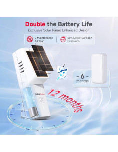 Termómetro Bluetooth Solar BaldrTherm con Alerta y Datos Históricos 2