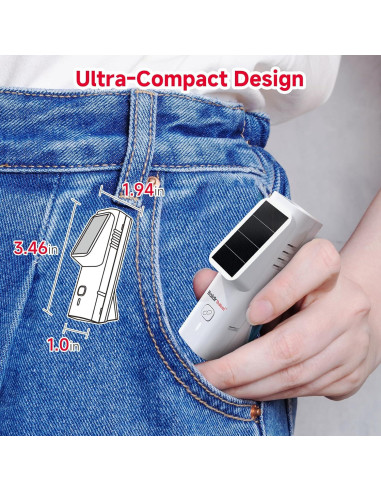 Termómetro Bluetooth Solar BaldrTherm con Alerta y Datos Históricos