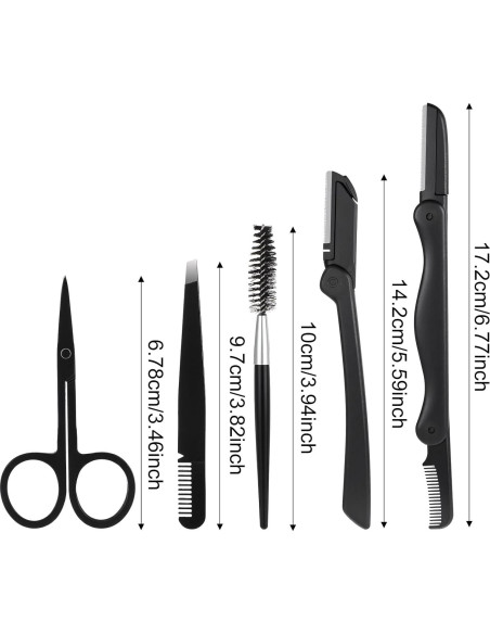 Set Profesional de Cuidado de Cejas 5-en-1 Vin Beauty