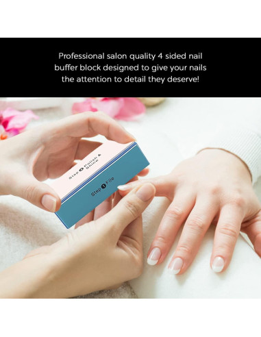 Bloque de Pulido de Uñas DreamCut 4 Vías - Herramienta Profesional