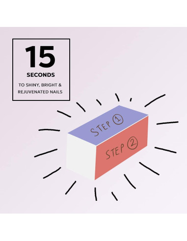 Bloque de Pulido de Uñas DreamCut 4 Vías - Herramienta Profesional