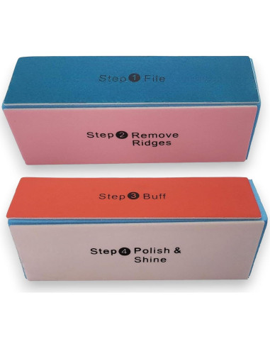 Bloque de Pulido de Uñas DreamCut 4 Vías - Herramienta Profesional