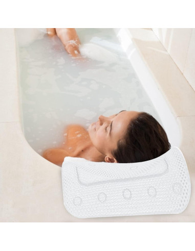 Almohada de Baño FILFEEL 125x36cm Suave Acolchada