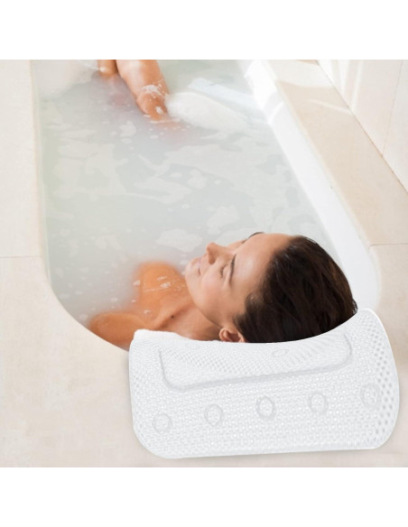 Almohada de Baño FILFEEL 125x36cm Suave Acolchada