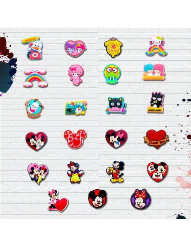 Paquete de 50 Charms para Zapatos Crocs - Accesorios Unisex