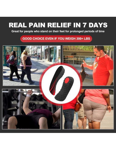 Plantillas ortopédicas RooRuns para fascitis plantar 3/4