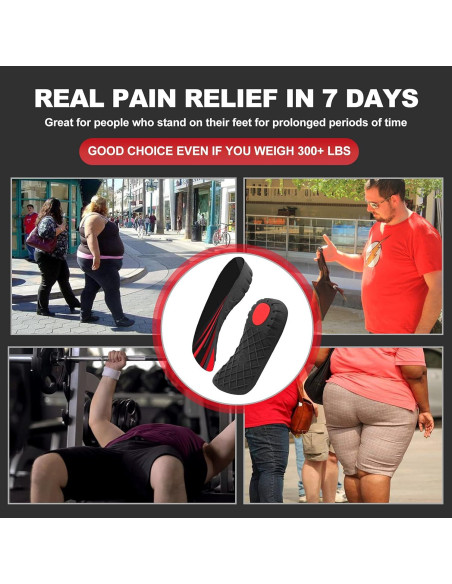 Plantillas ortopédicas RooRuns para fascitis plantar 3/4