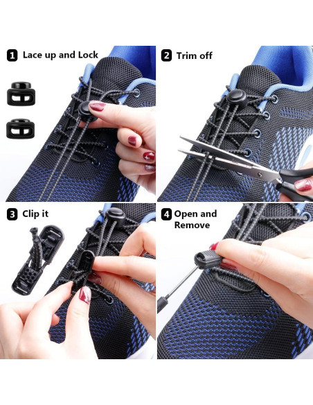 Cintas Elásticas Sin Nudos UpUGo para Zapatos Unisex