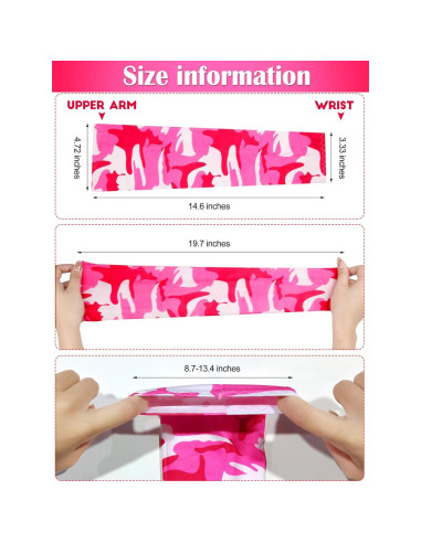 Mangas Largas Unisex Hicarer Protección UV Seda Fría 18 Pares