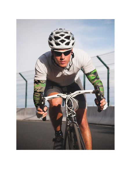 Mangas Largas Unisex Hicarer Protección UV Seda Fría 18 Pares