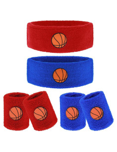 Juego de 6 Bandas para Sudor Mabor - 4 Muñeca y 2 Cabeza