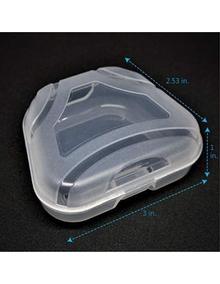 Estuche para Protector Bucal COOLLO SPORTS Transparente