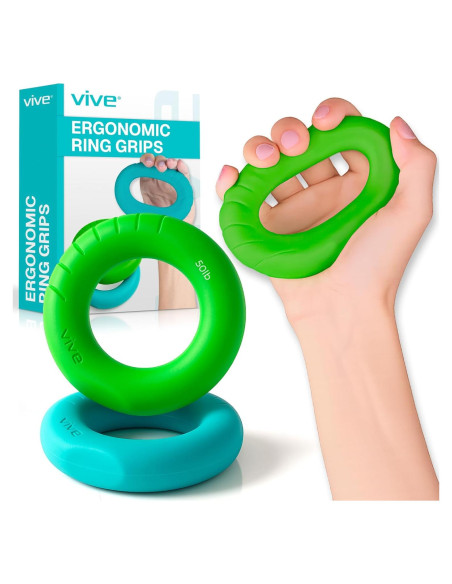 Anillo de Ejercicio Vive - Fortalecedor de Mano y Dedos 11.34kg