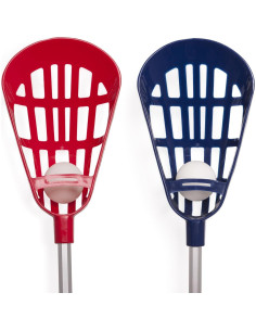 Juego de Lacrosse Suave Champion Sports - 12 Palos y 6 Pelotas 2
