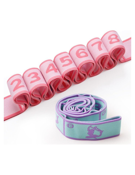 Correa Elástica para Estiramiento Infantil Xensamy 85cm 2 Pcs