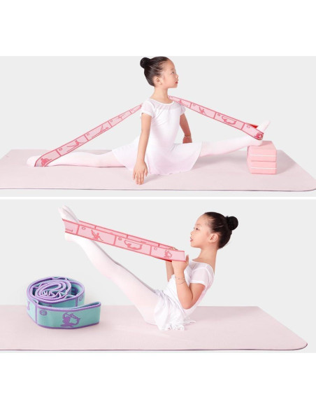 Correa Elástica para Estiramiento Infantil Xensamy 85cm 2 Pcs