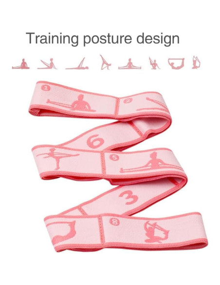 Correa Elástica para Estiramiento Infantil Xensamy 85cm 2 Pcs