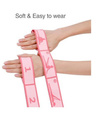 Correa Elástica para Estiramiento Infantil Xensamy 85cm 2 Pcs