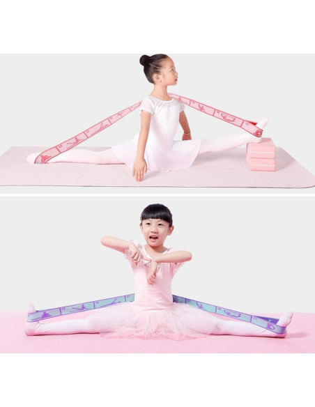 Correa Elástica para Estiramiento Infantil Xensamy 85cm 2 Pcs