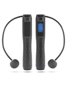 Cuerda de Salto Digital con Peso Esquina de Zo - Sin Cable, LED