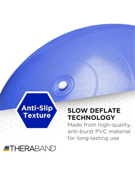 Pelota de Ejercicio THERABAND 75 cm para Estabilidad y Yoga