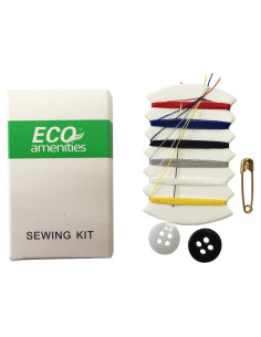 Kit de Costura Compacto ECO Amenities - 100 Cajas Envueltas