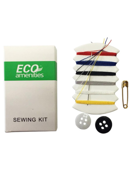 Kit de Costura Compacto ECO Amenities - 100 Cajas Envueltas