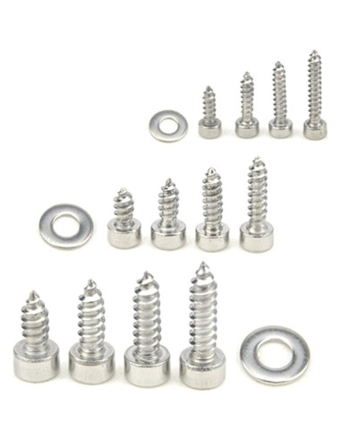 Kit de Tornillos M2 M3 M4 Hexagonales con Arandelas - 480 Pcs