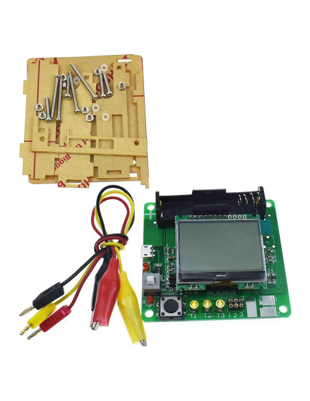 Probador de Transistores M328 Multifuncional con Carcasa