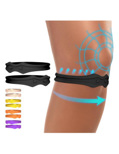 Banda de Rodilla Fitgeno FG31 - Alivio Tendinitis Patelar - 2 Pcs