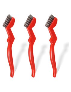 Cepillos de Alambre de Acero Inoxidable SONRISA DORADA - 3 Piezas 17.78 cm