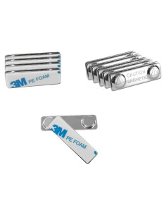 Etiquetas de Nombre Magnéticas Liftsun, Paquete de 10 Unidades