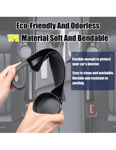 Relleno Espacio entre Asientos Mosheehdor Negro Universal