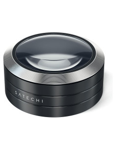 Lupa LED de Escritorio Satechi ReadMate 5X con Funda Negra