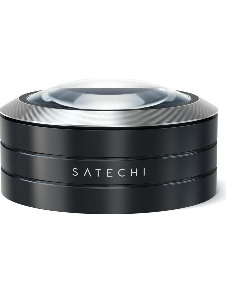 Lupa LED de Escritorio Satechi ReadMate 5X con Funda Negra