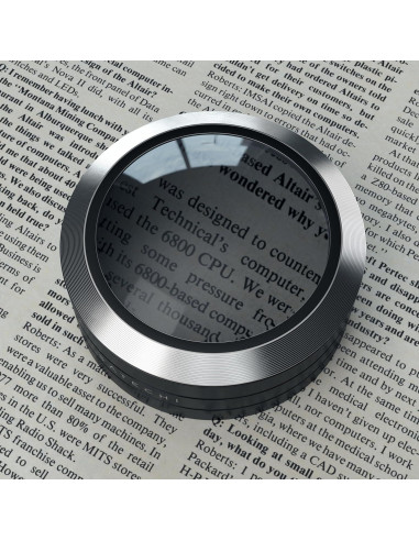 Lupa LED de Escritorio Satechi ReadMate 5X con Funda Negra