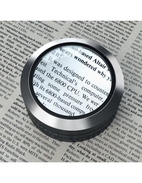 Lupa LED de Escritorio Satechi ReadMate 5X con Funda Negra