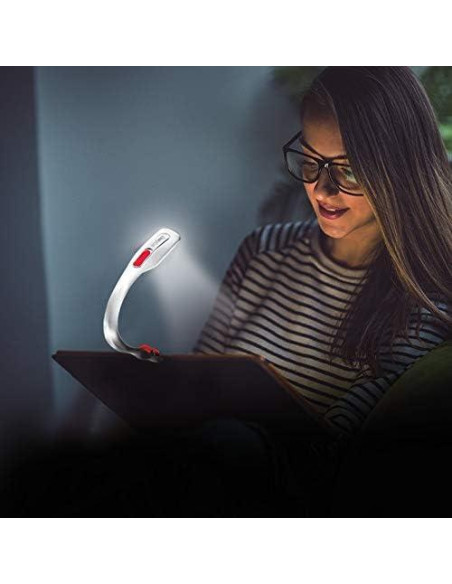 Luz de Libro Energizer LED con Clip - 25 Horas de Uso, Blanca