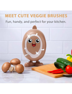 Cepillo de Verduras Lumkew para Patatas y Champiñones 2