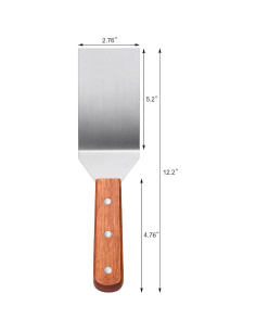 Espátula de Acero Inoxidable Nuevo Star Foodservice 31.75 cm 2