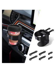 Soporte para Taza de Auto PACLVIO Ajustable para Ventilación