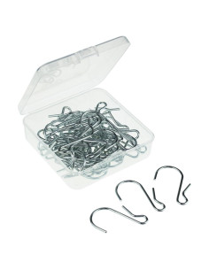 Ganchos Colgantes de Hierro LJY - 50 Piezas Alta Resistencia