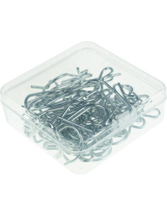 Ganchos Colgantes de Hierro LJY - 50 Piezas Alta Resistencia 2