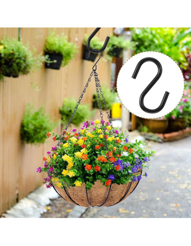 50 Ganchos S Mini de Acero Inoxidable 2.5 cm para Manualidades